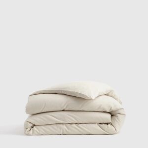 KING | Cashmere Cotton Duvet Cover | Quince | NWOT | Natural